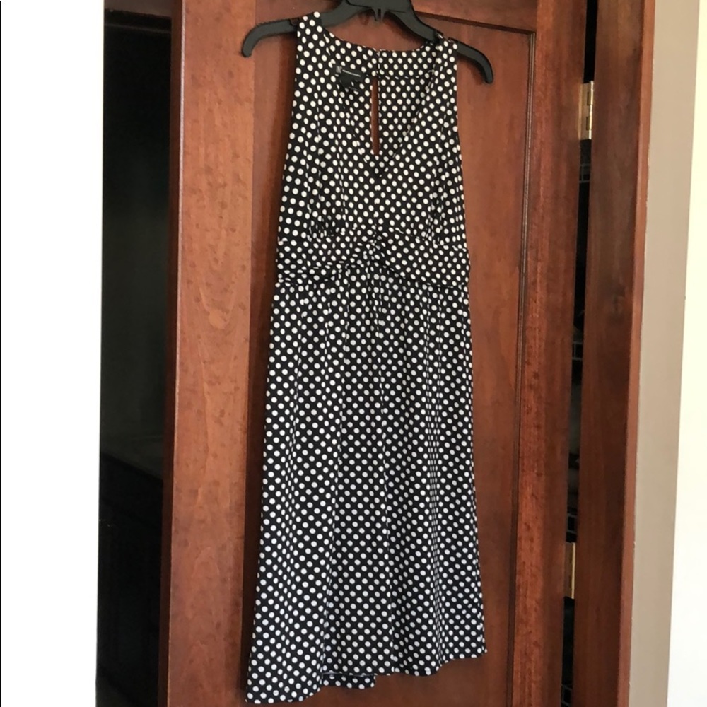 INC polka dot dress size medium